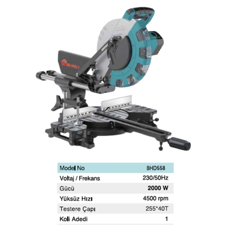 BHD 00558 GÖNYE KESME MAKİNESİ 10"